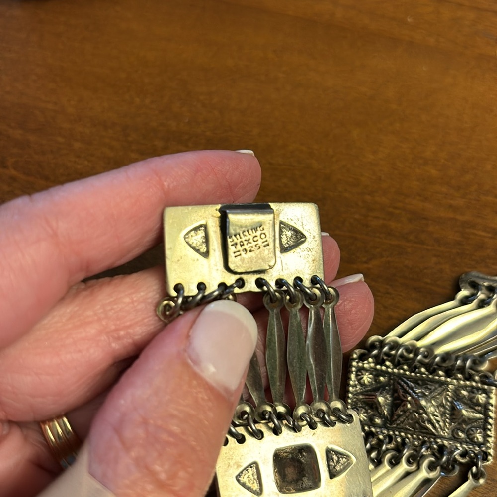 Taxco Sterling Bracelet - Picture 3 of 3